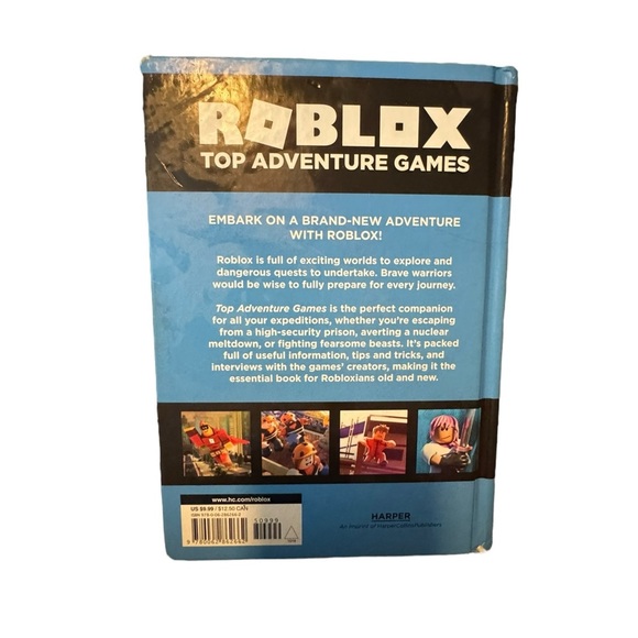 5/$25 Used Roblox Top Adventure Games Book - Picture 2 of 5